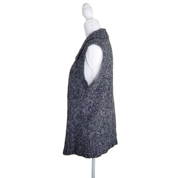 Allison Lane Women's Zip-Up Sweater Vest - Color Gray - Size PL - Picture 5 of 7